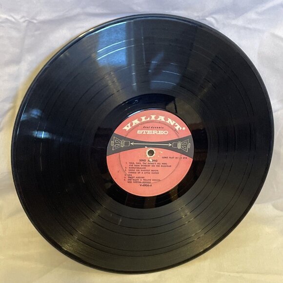 The Stay-Up-Lates Sing Along (Vinyl) Valiant V-4906 Good Album Record LP - Picture 5 of 10